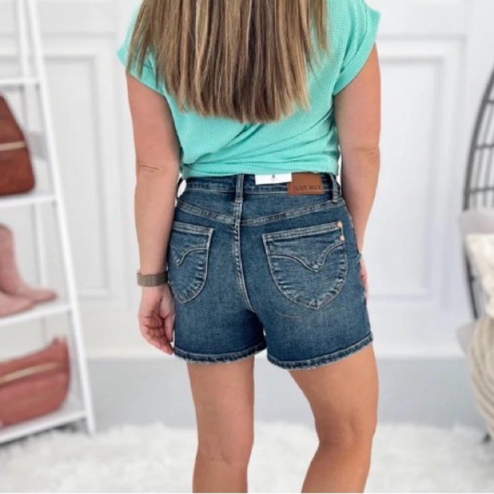 Judy Blue “Bum Believable” Denim Shorts